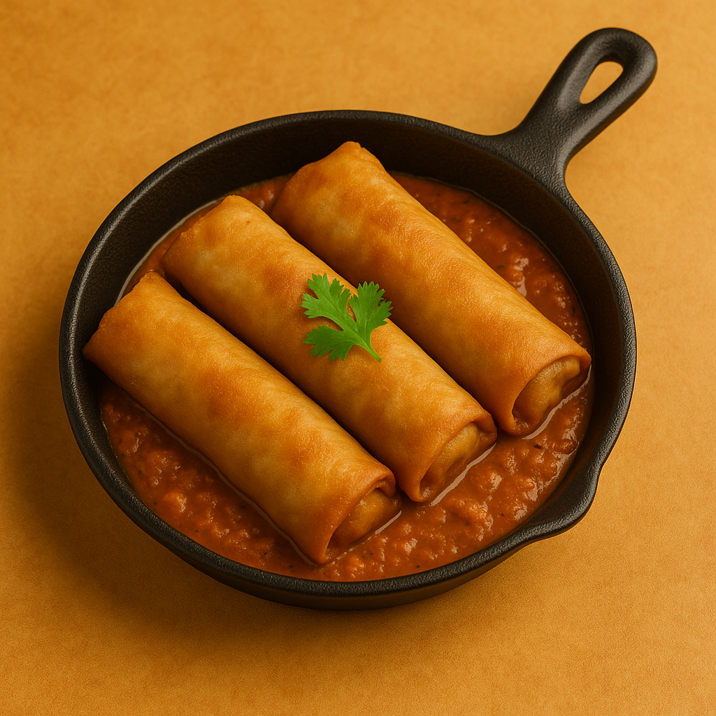 Gravy Spring Rolls