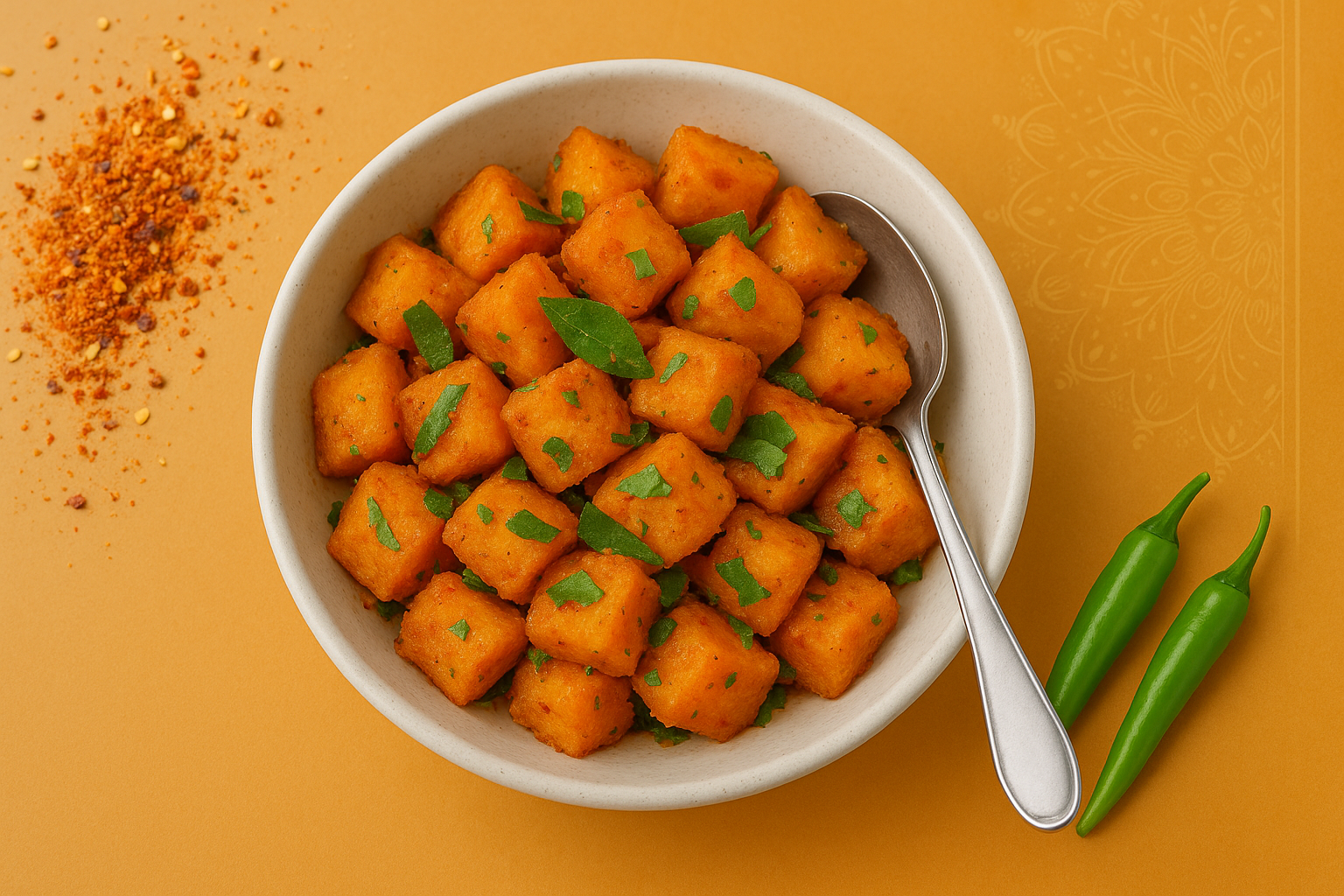 Masala idly stry fry